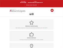 Tablet Screenshot of nabucolopes.com.br